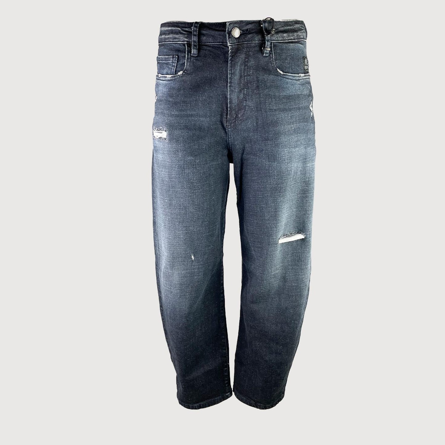 Elias Rumelis Damen Jeans YOANA 233-3373 mid rise, o-shape 0636 smoky blue