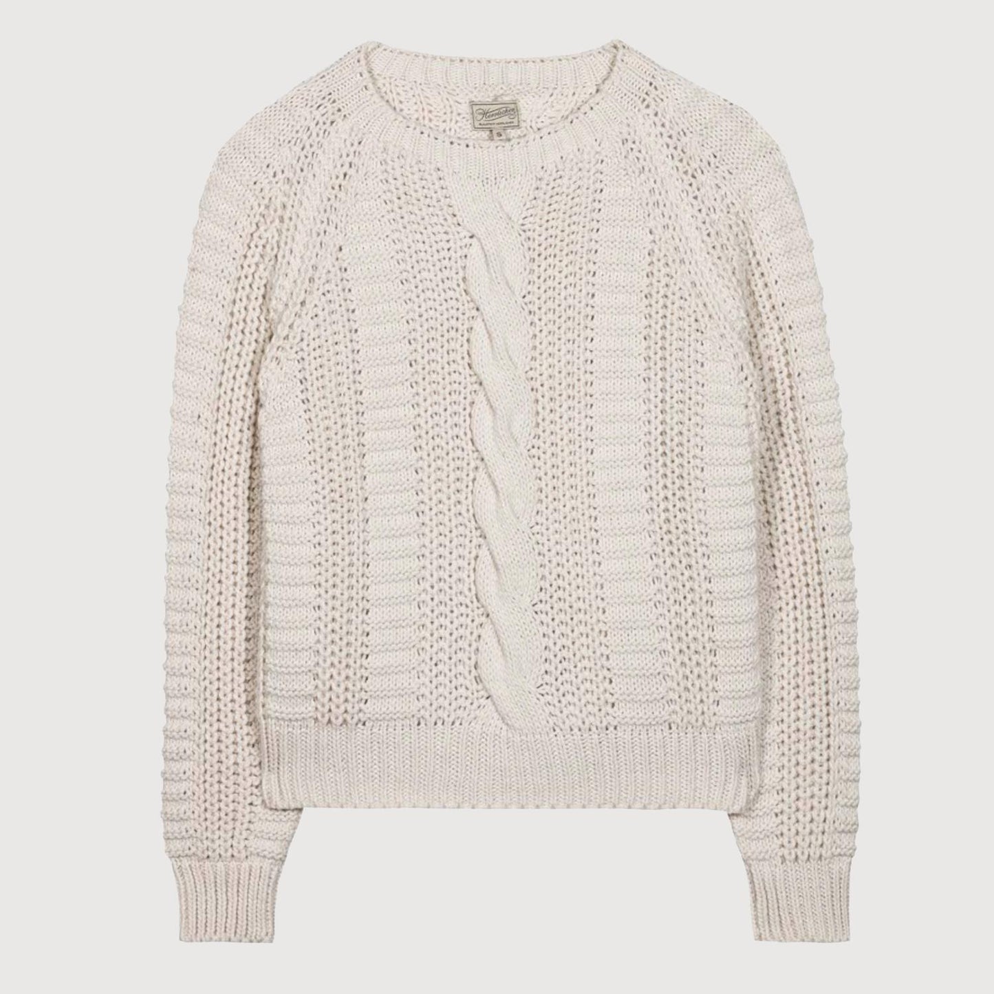 Herrlicher Damen Pullover Nelline Soft Wool Mix 6650 W8888 in 61 Offwhite