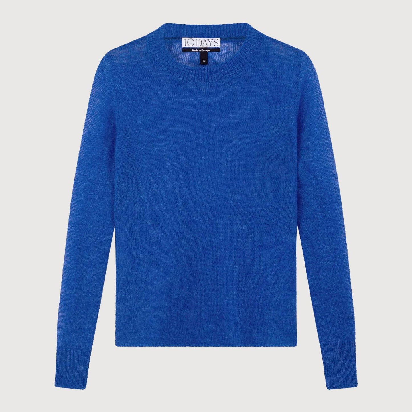 10 Days Damen Pullover Thin Knit 20-607-3204 in Electric Blue