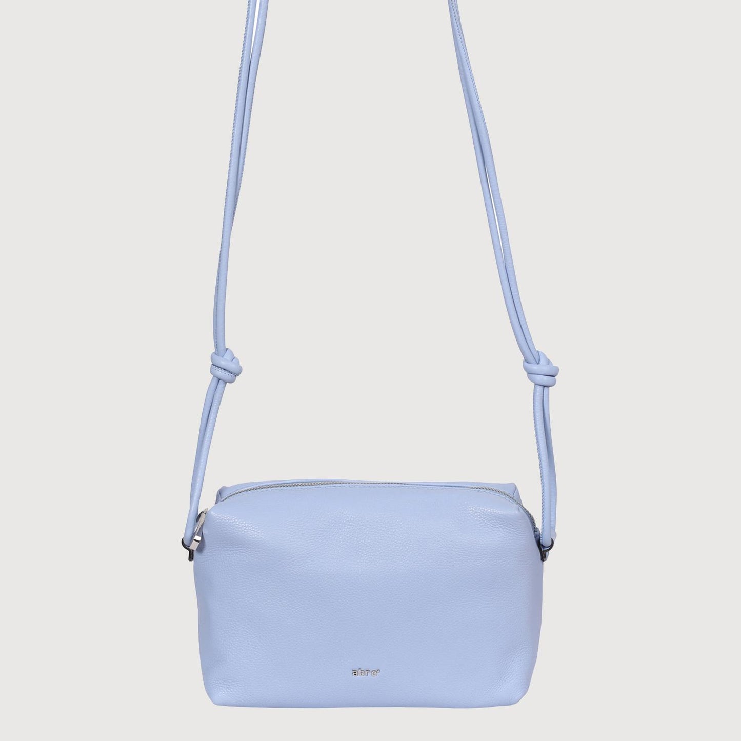 Abro Damen Tasche KNOTTED BIG Leder Dalia 030202-46 in 24 Light Blue