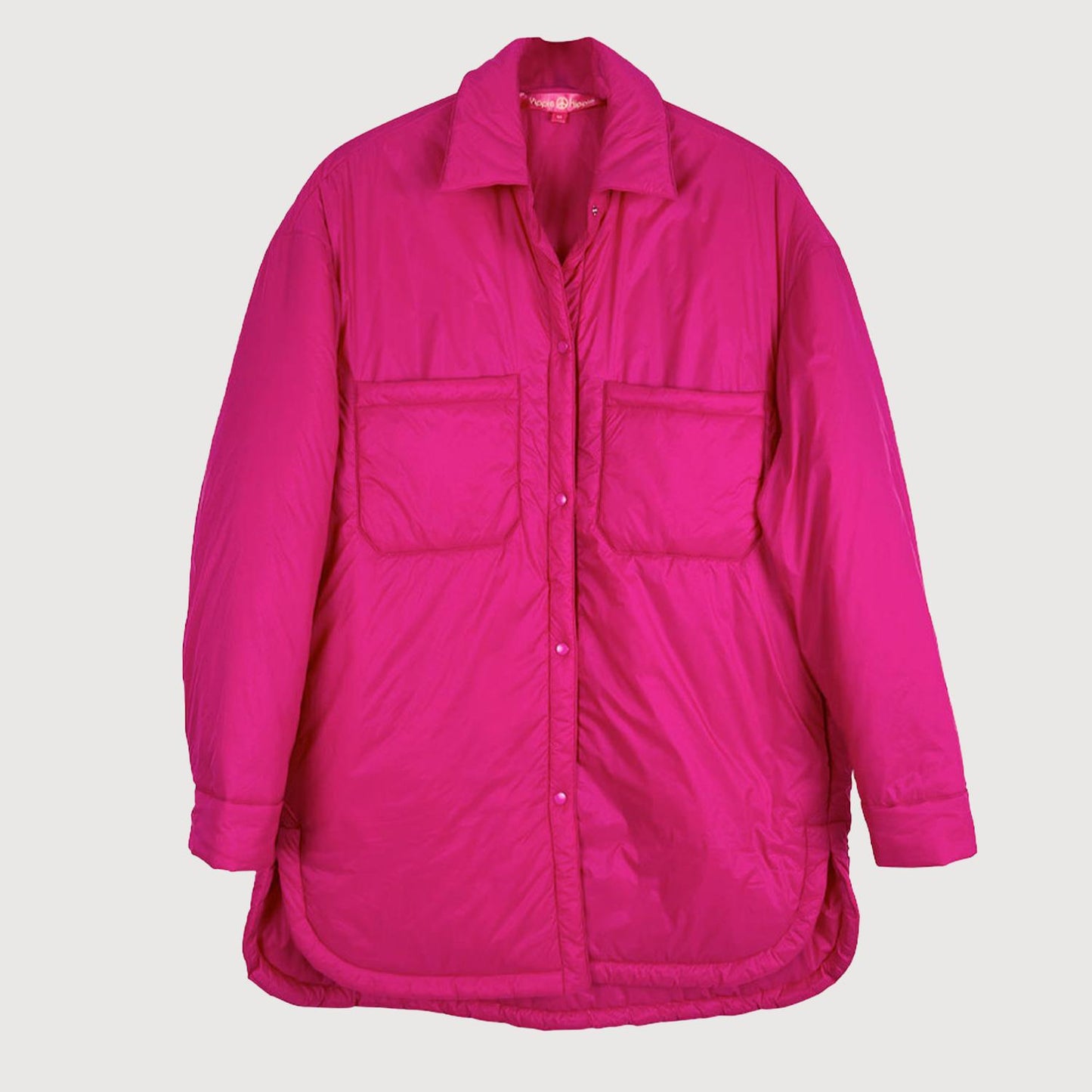 Yippie Hippie Damen Jacke W46-822 oversized Übergangsjacke pretty Pink
