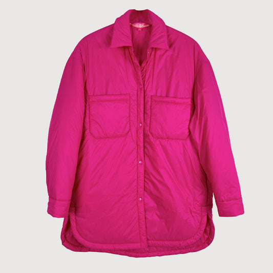 Yippie Hippie Damen Jacke W46-822 oversized Übergangsjacke pretty Pink