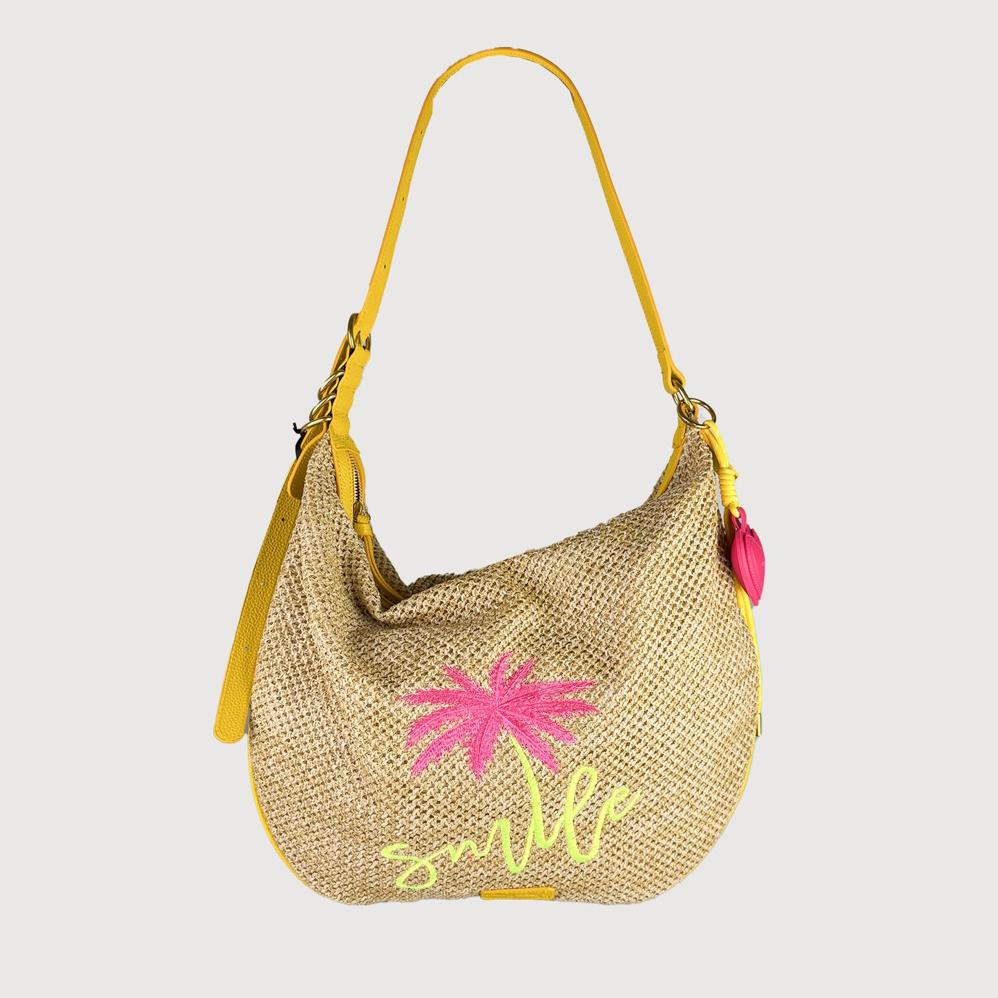 Miss-Goodlife-Tasche-Palm-Smile-MG12058-gelb