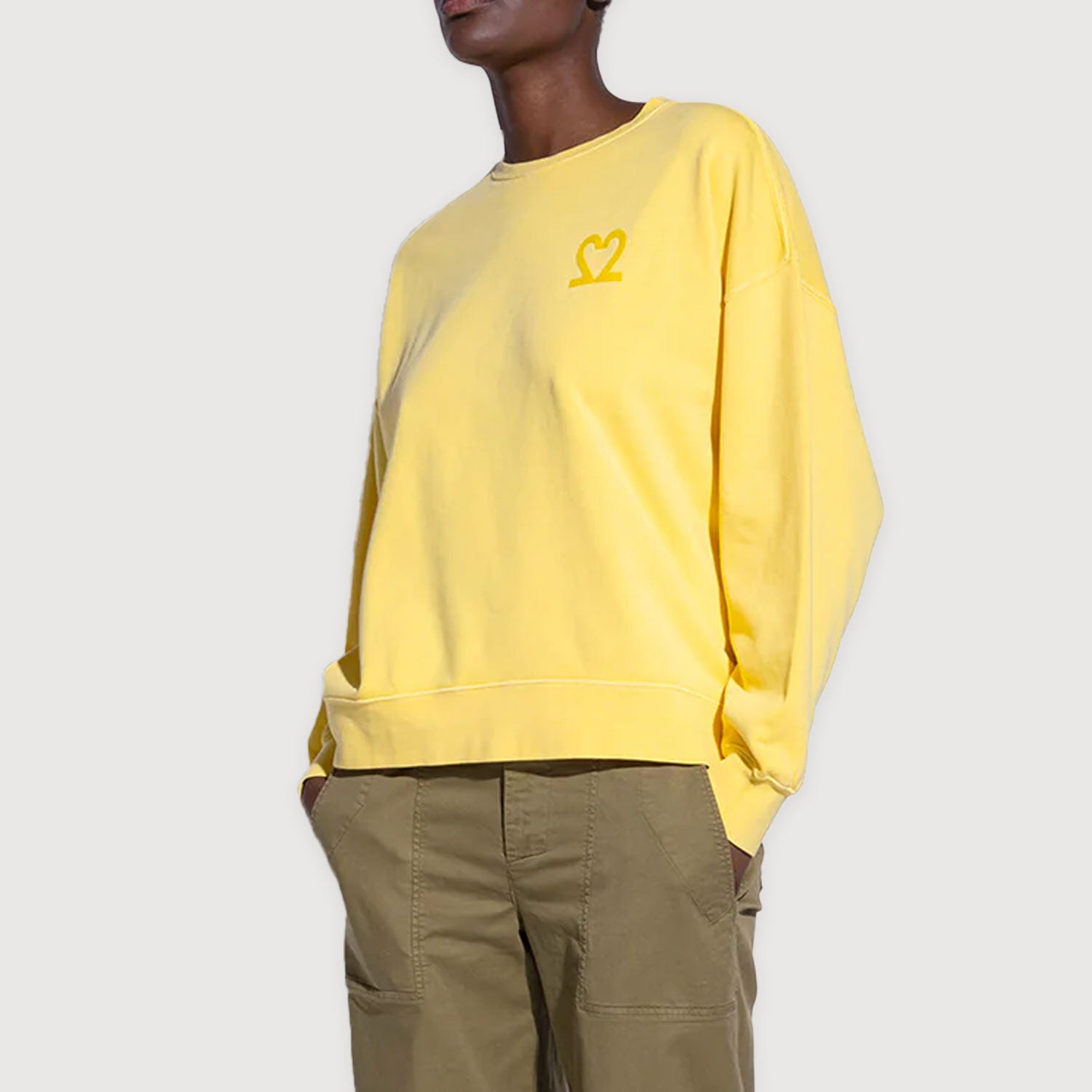 Adidas Originals Damen Adicolor Essentials Sweatshirts Gelb
