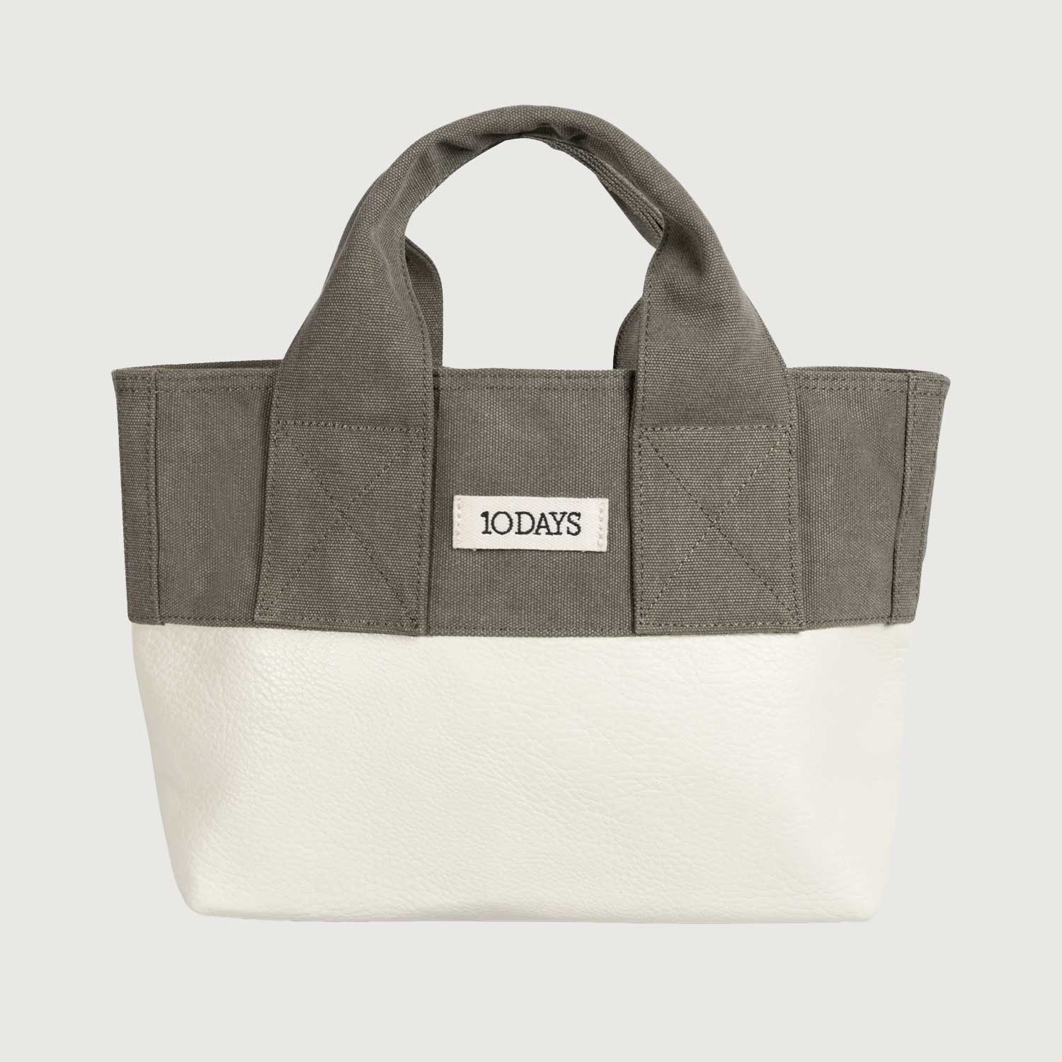 10 Days Damen Tasche Shopper Small 20-955-4203 in sage – Herzstück