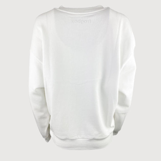 Frogbox Damen Sweaty I Love 231-814518 in 1100 Clear White