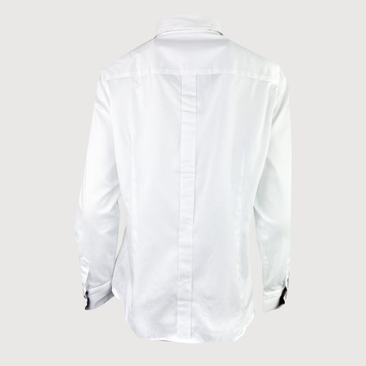 By Mi Damen Bluse Sennhütte in Weiss