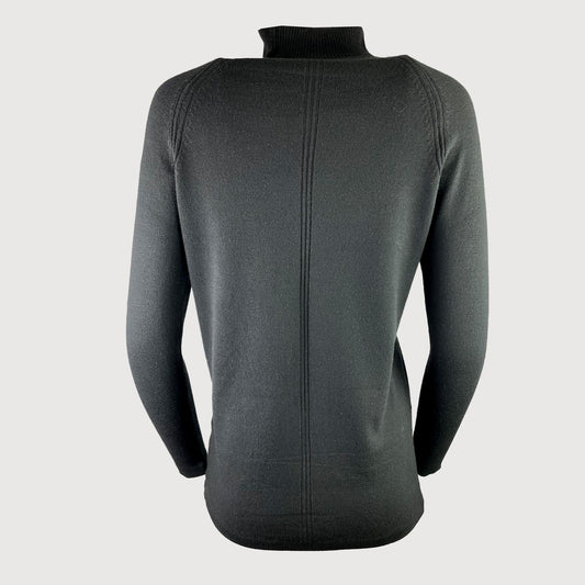 Elias Rumelis Damen Pullover MADITA 233-3462 turtle neck in 0081 Schwarz