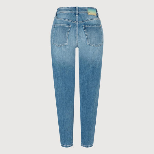 Cambio Damen Hose Jeans Kacie 9150 001015 in 5343 italian moon bleached