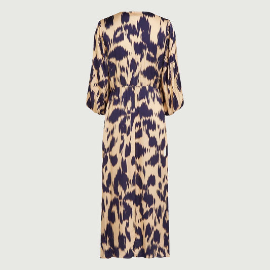 PENN&INK Damen Kleid AOP S24F1435 in sand purple