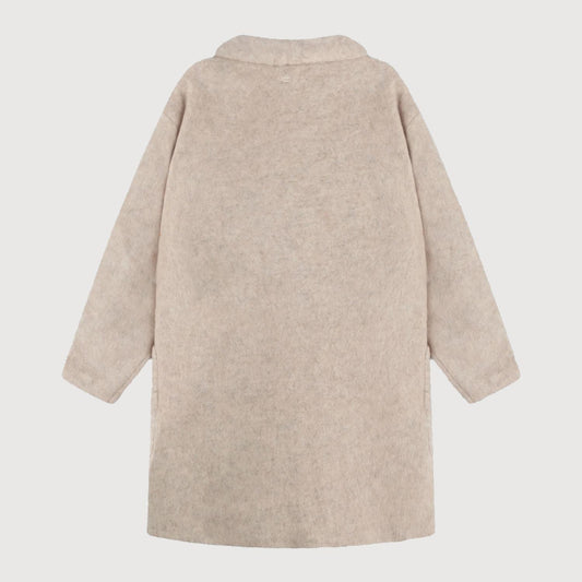 10 Days Damen Woll Mantel 20-572-3204 in Ecru