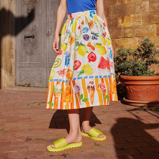 Frogbox Damen Rock Tutti Frutti 232-816802 in 2560 tutti frutti