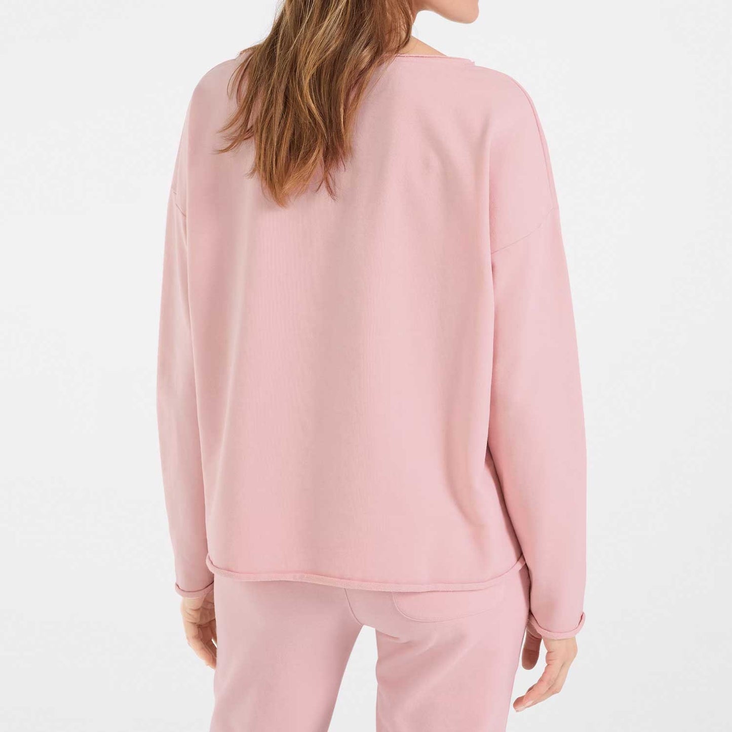 Juvia Damen Sweatshirt Fleece 820 17 079 in 720 flamingo