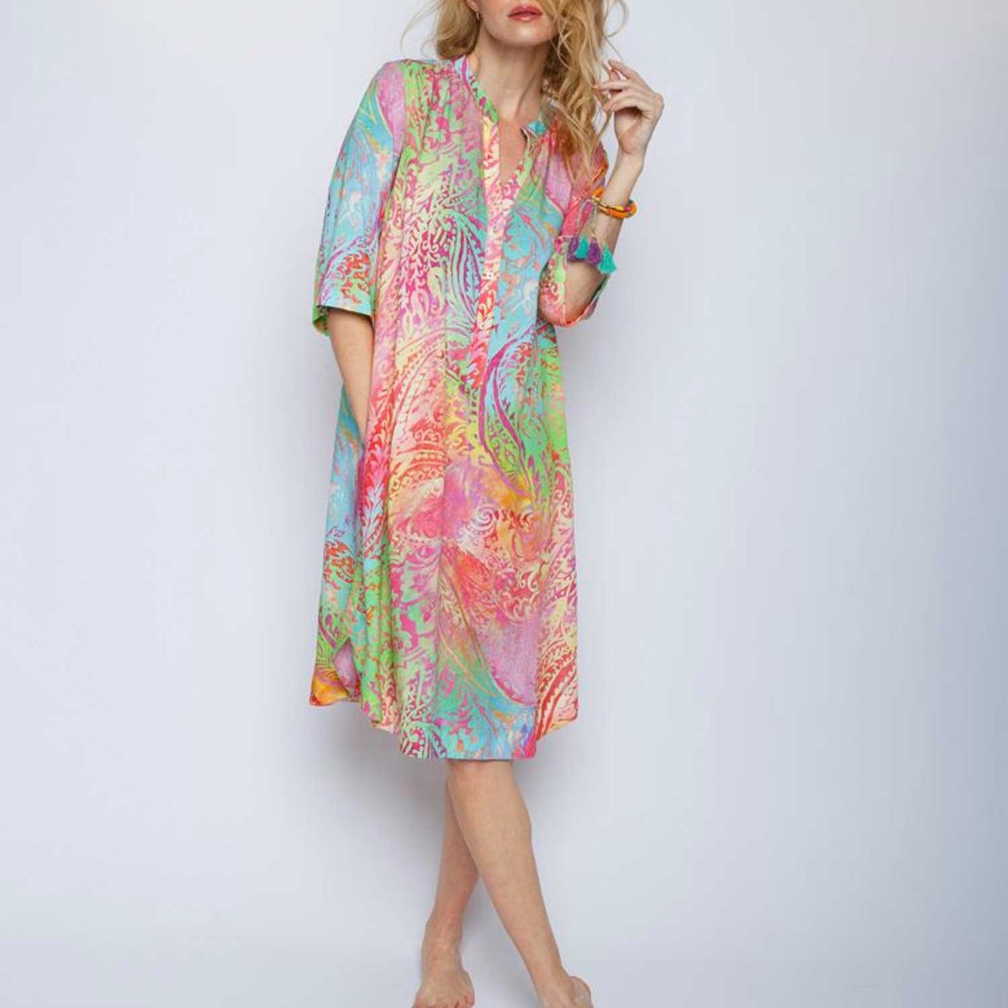 Emily van den Bergh Damenkleid 8262-152945 in 890 multi