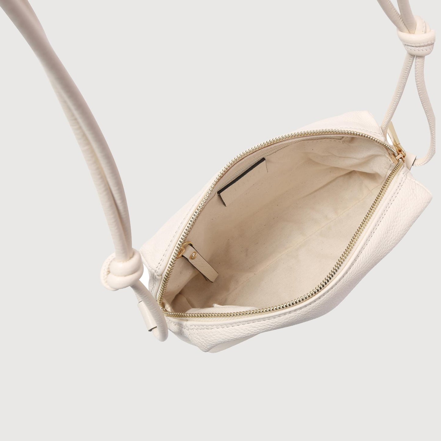 Abro Damen Tasche KNOTTED BIG Leder Dalia 030202-46 in 72 Cream