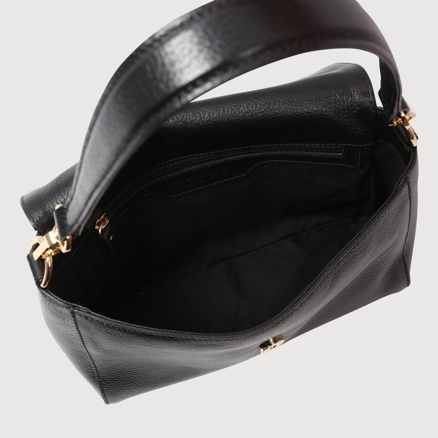 Abro Damen Tasche TEMI Leder 030229-43 in 10 Schwarz