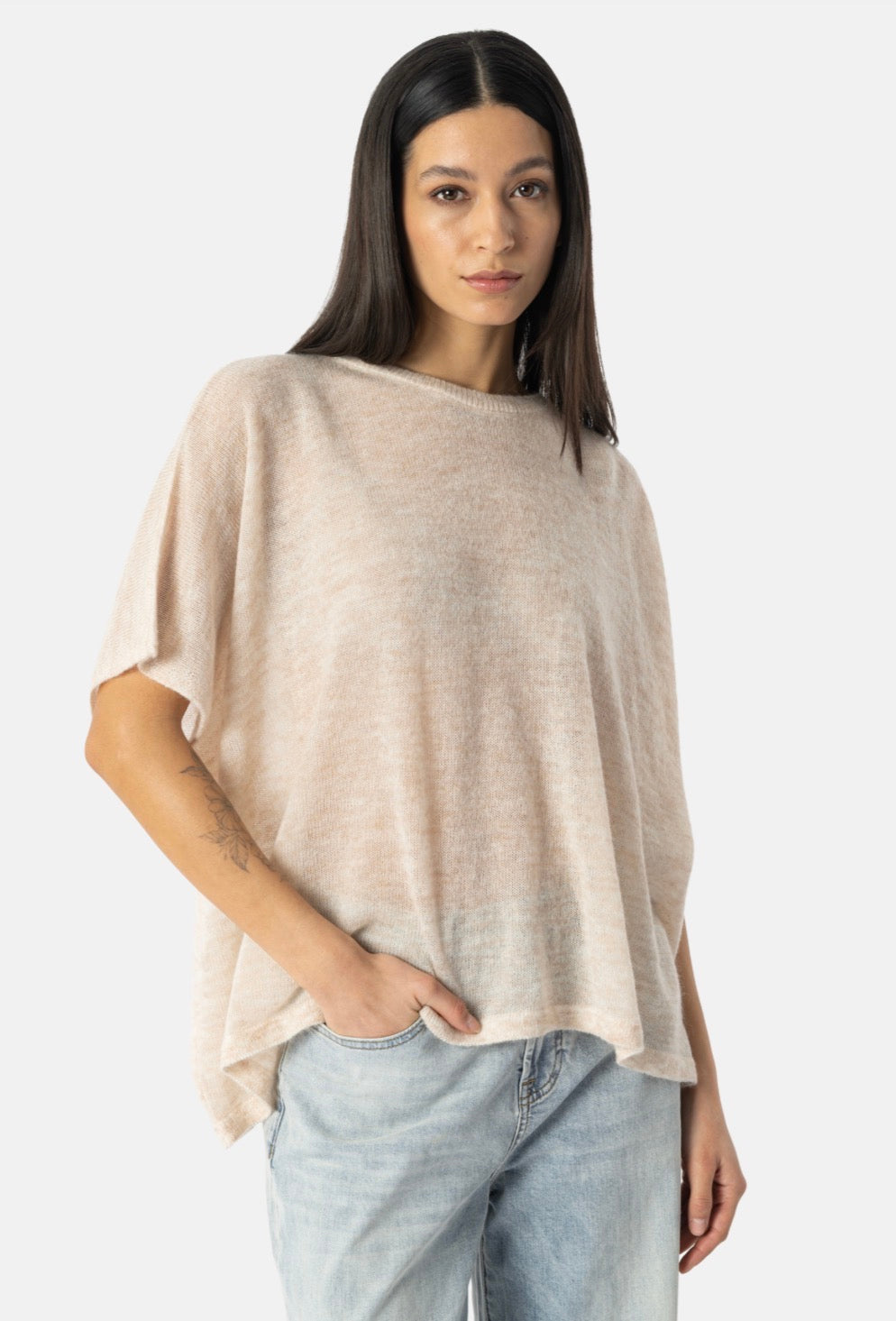 Elias Rumelis Damen T-Shirt JONNA 262-0244 1398 biscuit melange