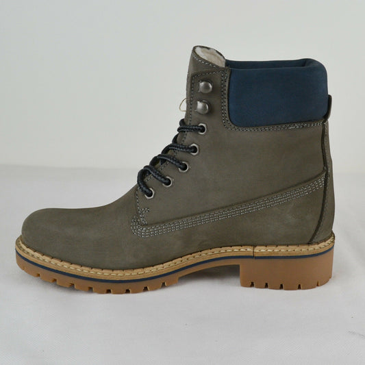 APPLE OF EDEN Damen Boots GREY/BLUE Star14