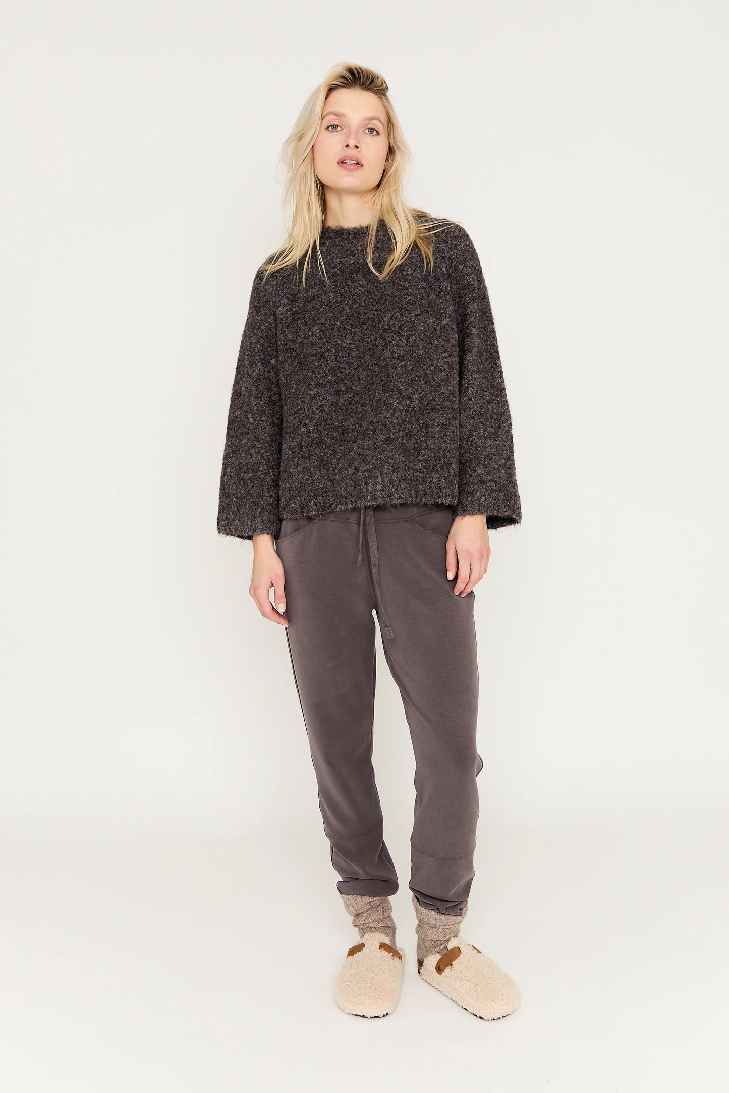 Moscow Damen Pullover Lynn 41-09-Lynn_150 Chalk Solid