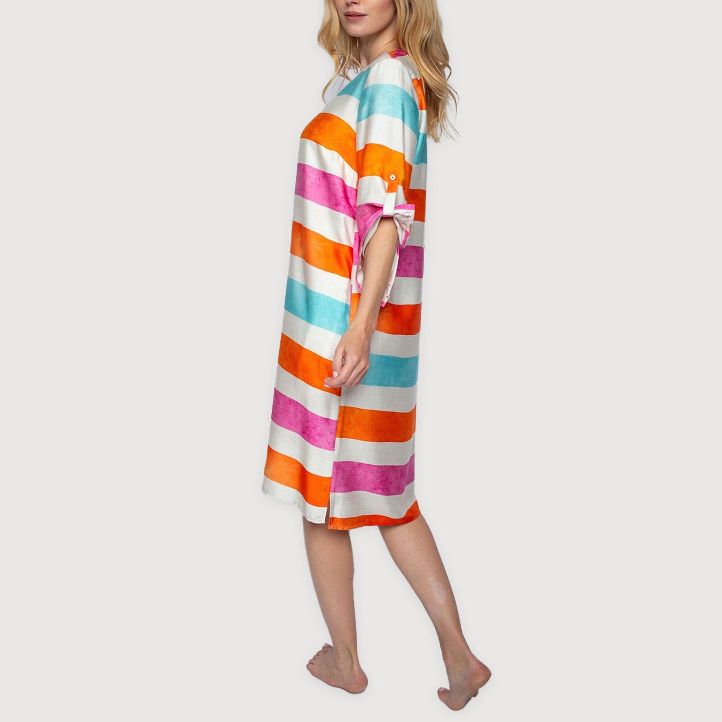 Emily-van-den-Bergh-Kleid-8470-156470-386-orange-pink-stripe-3