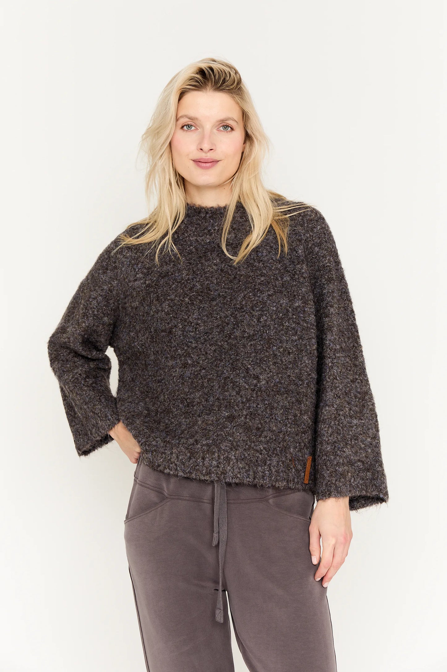 Moscow Damen Pullover Lynn 41-09-Lynn_150 Chalk Solid