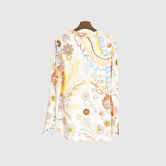 Herzstück Damen Bluse 25261-6079 rose multi