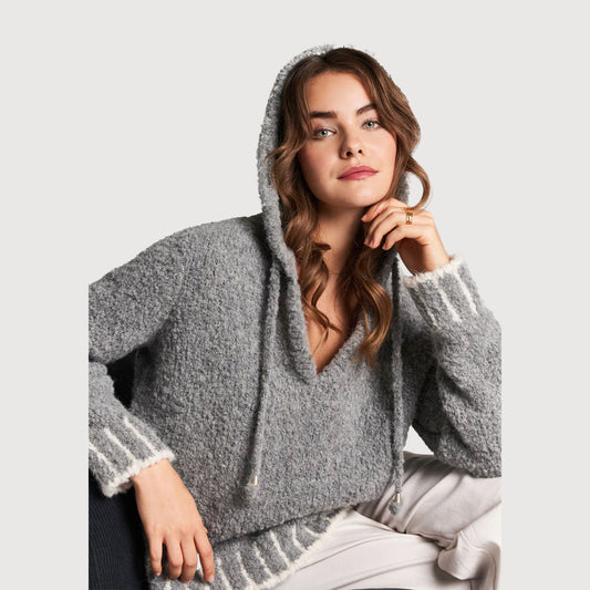 Princess-Goes-Hollywood-Strickhoodie-242-819013-grau-2