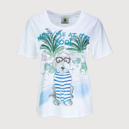 Princess-Goes-Hollywood-Damen-T-Shirt-Pool-Dog-252-124622-02