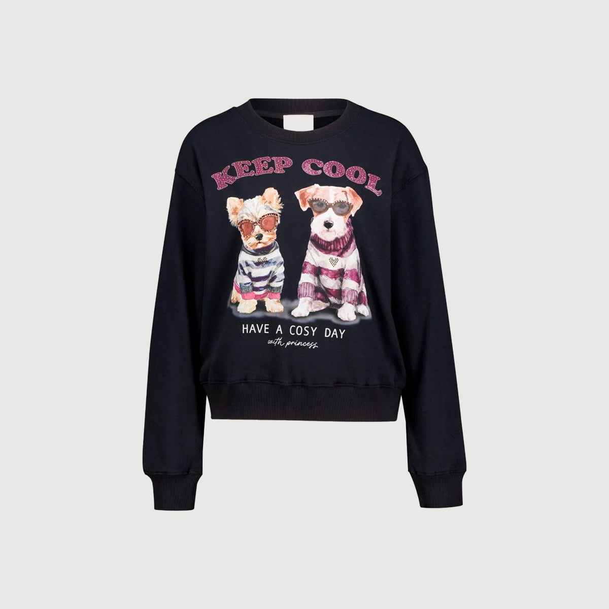 Princess Goes Hollywood Sweatshirt Keep Cool Schwarz Studio Frontanischt