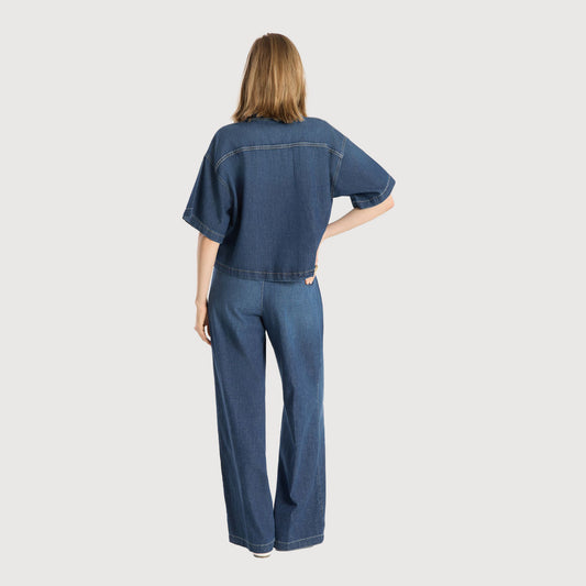 Raffaello-Rossi-Damen-Bluse-001613-9387-Zuri-Linen-850-Blue-02