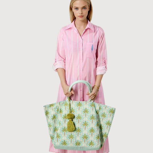 Soul-Kathrine-Damen-Shopper-Green-Palm-261SK4609-SHO-GP-02