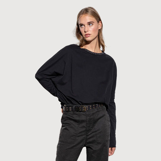 You Too Damen Shirt Tori YOU0134 Schwarz