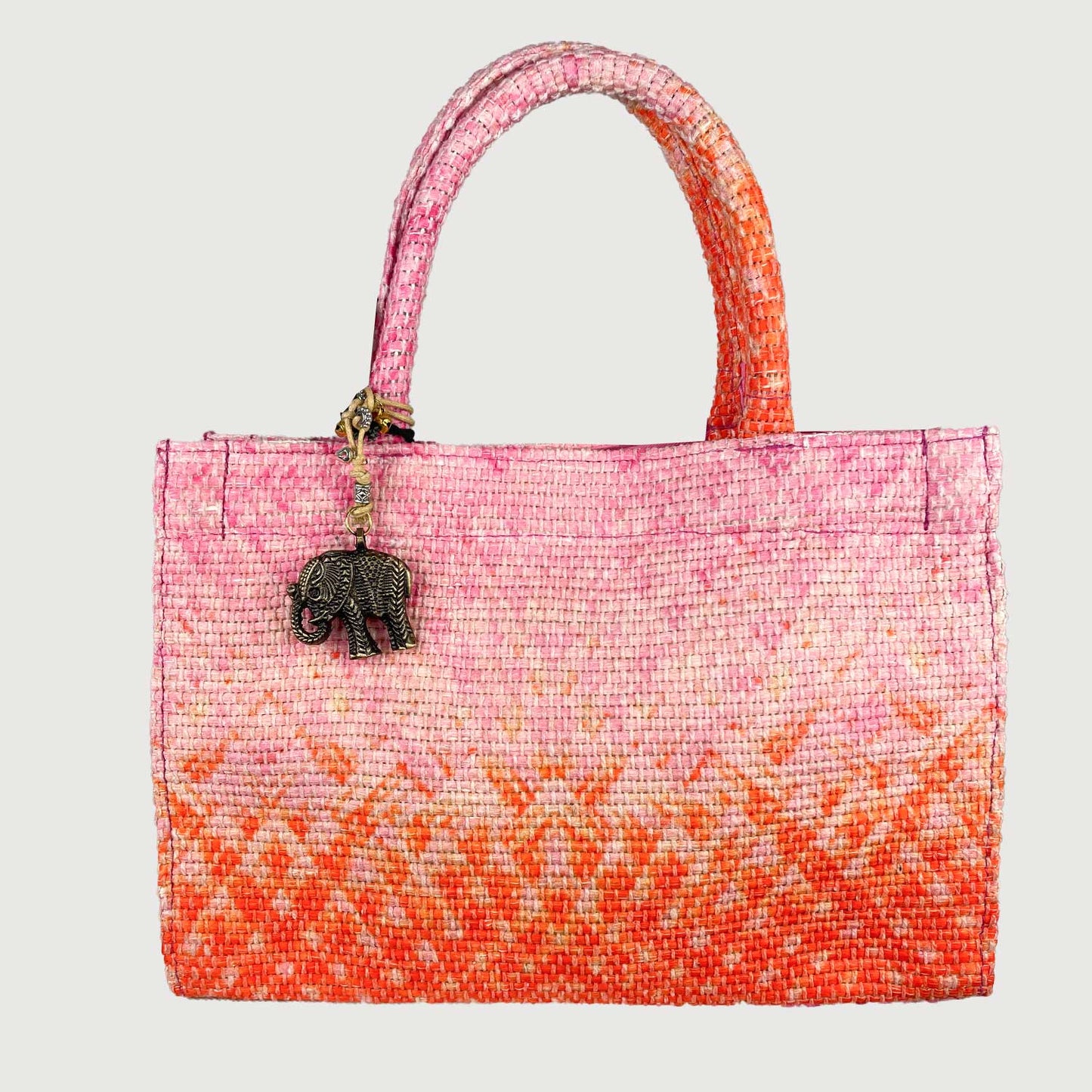 Anokhi Damen Tasche 5017-808 Book Tote Small 770 Mandarine