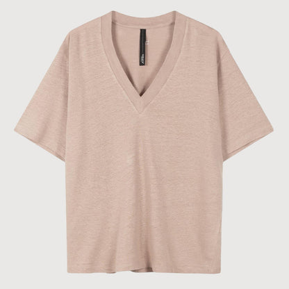 10 Days Damen T-Shirt V-Neck 20 752 2201 in Mauve