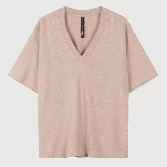 10 Days Damen T-Shirt V-Neck 20 752 2201 in Mauve