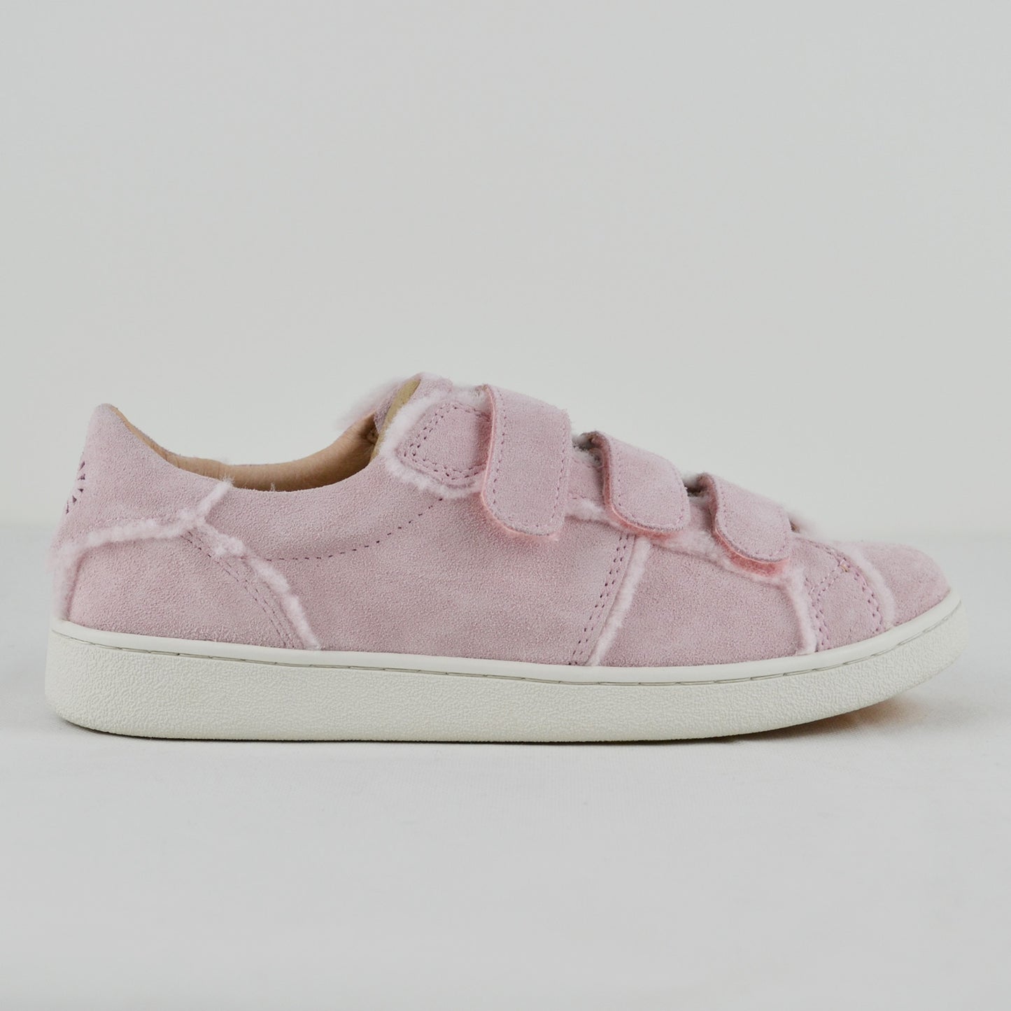 UGG Sneaker ALIX in Pink Klettverschluss Veloursleder & Lammfell