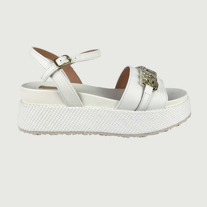 Liujo Damen Sandale Frida 31 in weiss