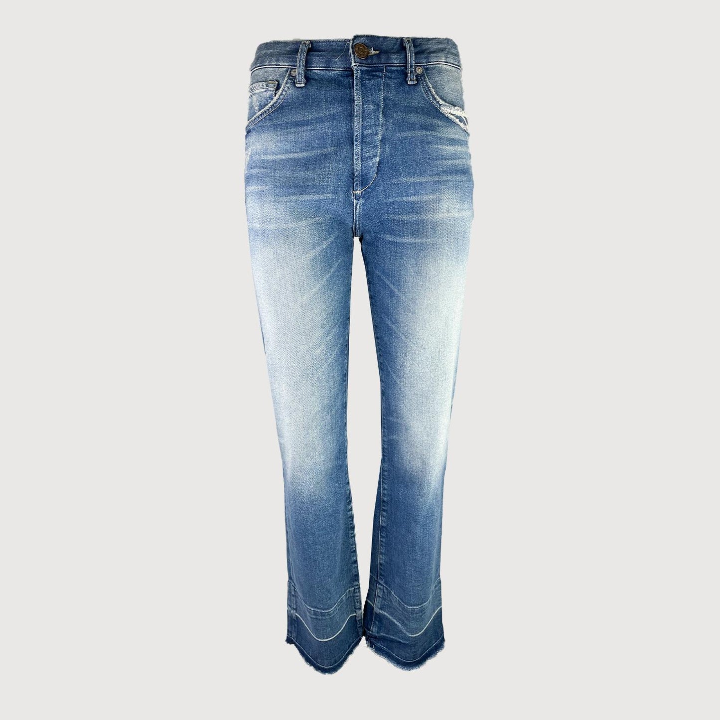 True Religion Damen Jeans w17fd01n1g in Blau