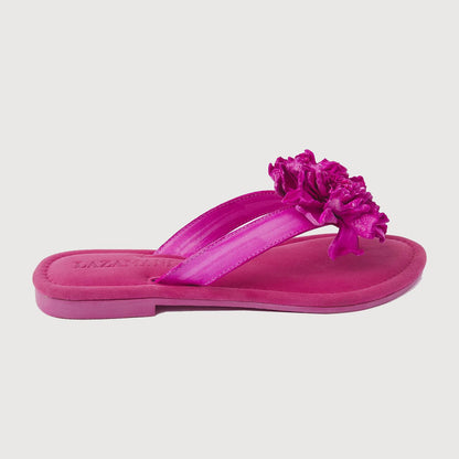 Lazamani Damen Schuhe Slippers 33.517 in Fuxia