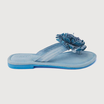 Lazamani Damen Schuhe Slippers 33.517 in Sky Blue