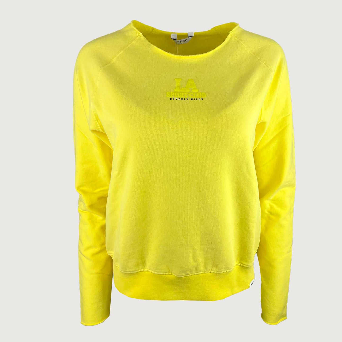 PENN&INK Damen Sweater S24F1466LTD in Lemon