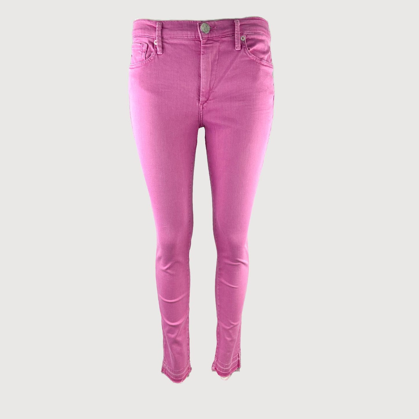 True Religion Damen Jeans Halle W17SD20M1G in Crop Pink