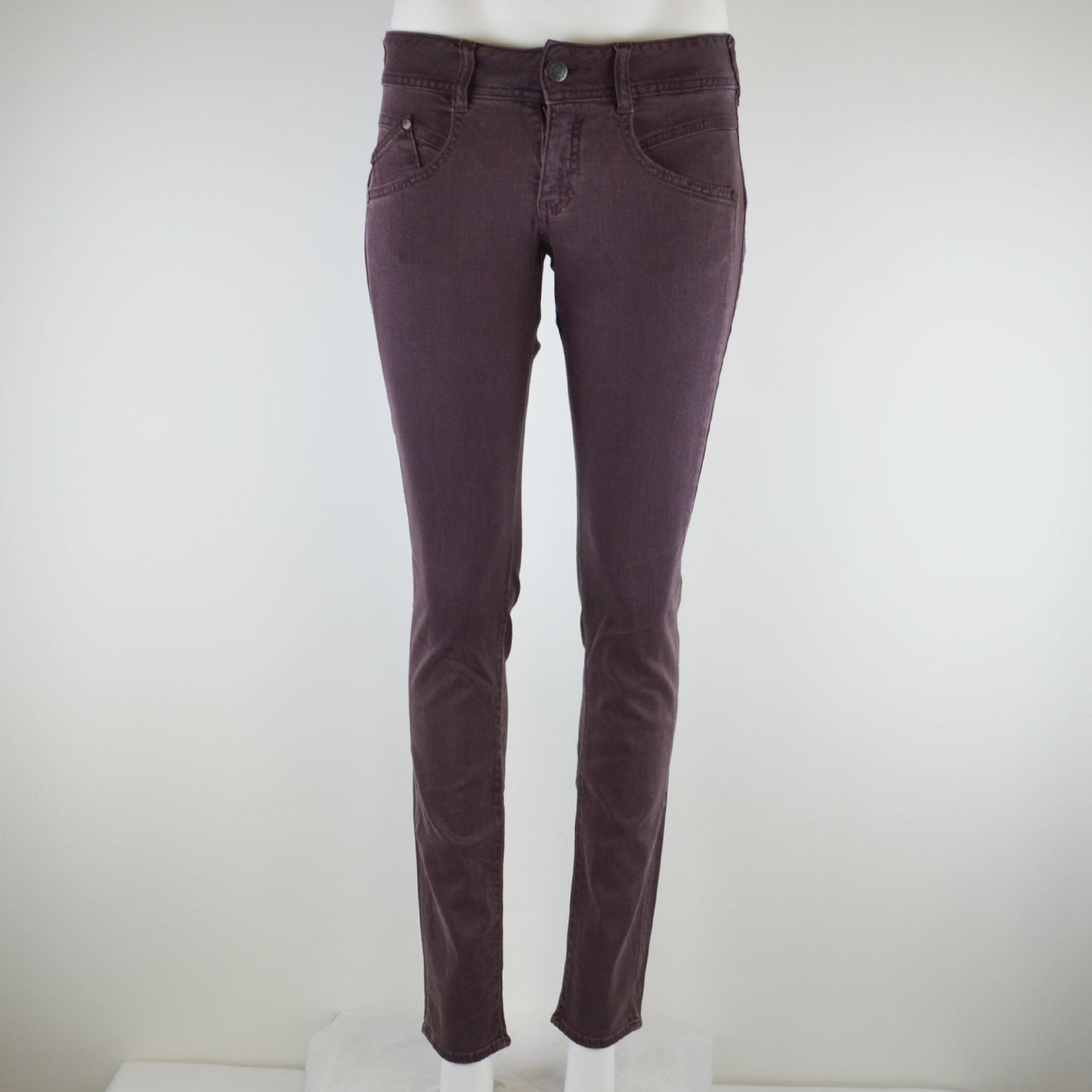 HERRLICHER Damen Jeans Gila Slim Rot 5606 SN560 55032 Länge 32