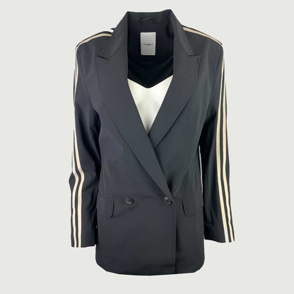 PENN&INK Damen Blazer S24M-LOGAN-S in black sand