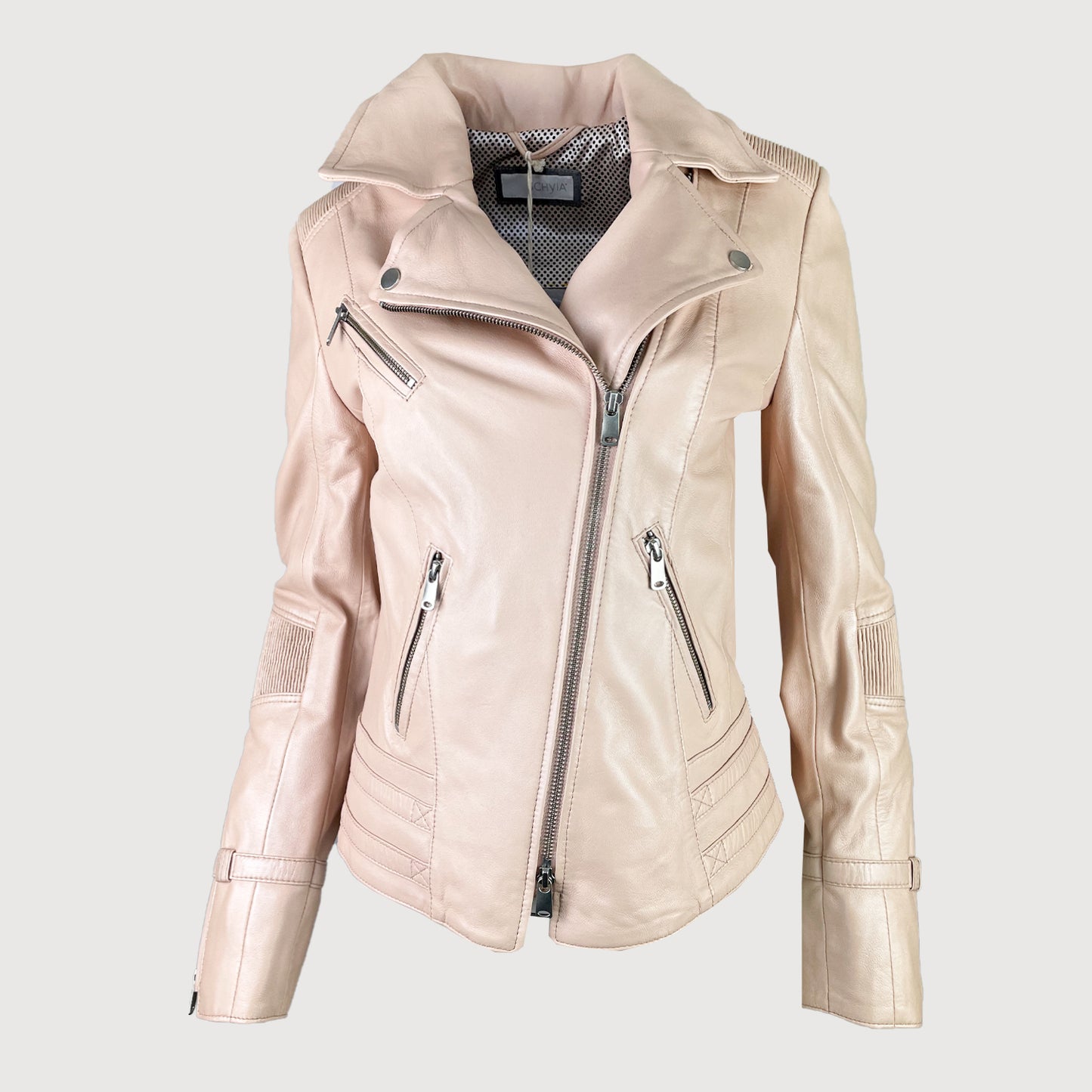 Schyia Damen Lederjacke 281 AIGA in Powder Wpp