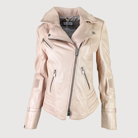 Schyia Damen Lederjacke 281 AIGA in Powder Wpp