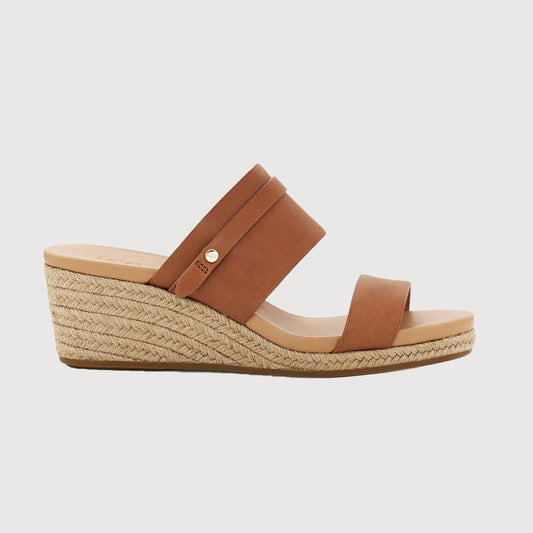 UGG Damen Sandalen Ebele 1124993 in Tan Leather