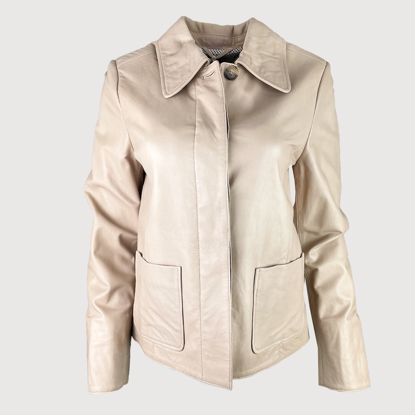 Schyia Damen Lederjacke 358 Washlook in Sand