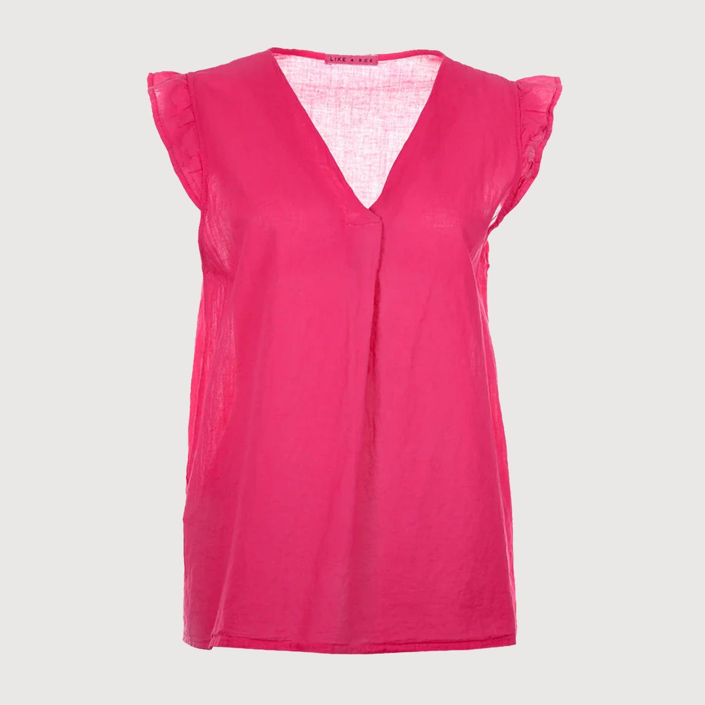 Like A Bee Damen Top Cinzia LB00026 in 784 Viva Magenta