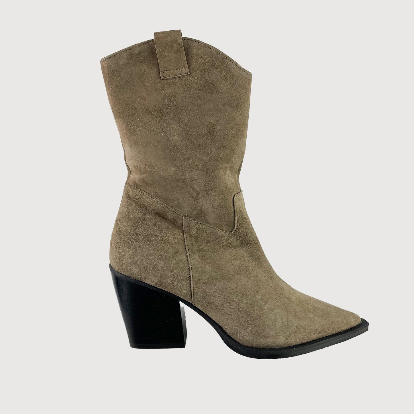 Thea Mika Damen Schuh Stiefel TM8767 in Camosico Taupe